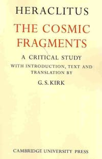 书籍 Heraclitus The Cosmic Fragments的封面