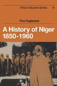 书籍 A History of Niger 1850-1960的封面