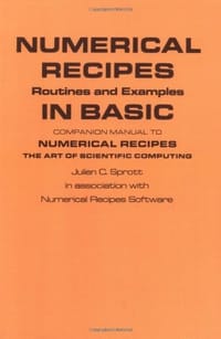 Numerical Recipes Routines and Examples in BASIC