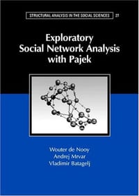 书籍 Exploratory Social Network Analysis with Pajek的封面
