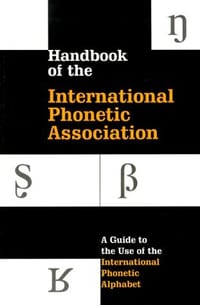 Handbook of the International Phonetic Association - International Phonetic Association
