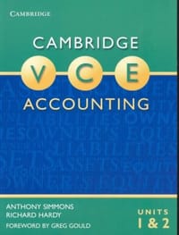 Cambridge VCE Accounting Units 1&2