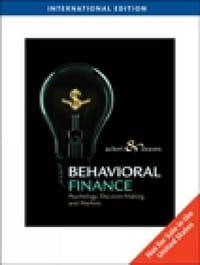 书籍 Behavioral Finance的封面