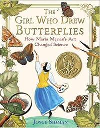 书籍 The Girl Who Drew Butterflies: How Maria Merian's Art Changed Science的封面