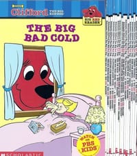 CLIFFORD THE BIG RED DOG® BIG RED READER 16-BOOK SET (The Big Bad Cold, The Big Itch, The Big White Ghost, Clifford for President, Clifford's Loose Tooth, The Dog Who Cried "Woof!", The Ice Race, The Mystery of the Kibble Crook, Picking Apples and Pumpkin
