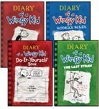 书籍 Diary of a Wimpy Kid Complete 4-Book Set的封面