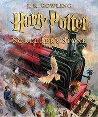 书籍 Harry Potter and the Sorcerer's Stone的封面