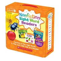 (进口原版) Nonfiction Sight Word Readers Nonfiction Sight Word Readers Level D, Ages 3-7: Teaches 25 Key Sight Words to Help Your Child Soar As a Reader!