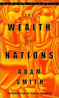 书籍 The Wealth of Nations的封面