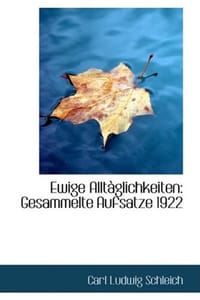 Ewige Alltaglichkeiten