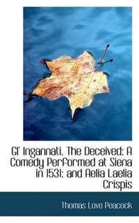 Gl' Ingannati. The Deceived
