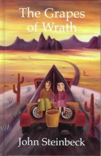 书籍 The Grapes of Wrath (New Longman literature的封面