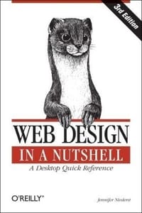 书籍 Web Design in a Nutshell的封面