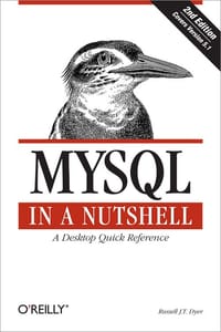 书籍 MySQL in a Nutshell的封面