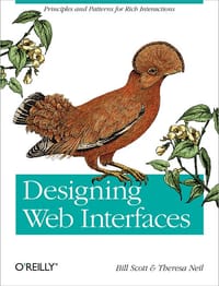 书籍 Designing Web Interfaces的封面