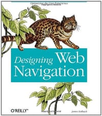 书籍 Designing Web Navigation的封面