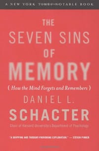 书籍 The Seven Sins of Memory的封面