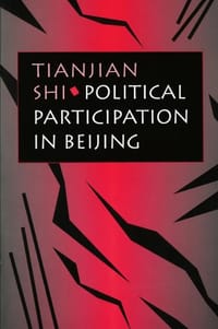 书籍 Political Participation in Beijing的封面