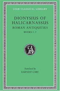 书籍 Dionysius of Halicarnassus的封面