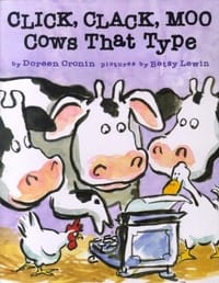 书籍 Click, Clack, Moo Cows That Type的封面