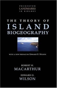 书籍 The Theory of Island Biogeography (Princeton Landmarks in Biology)的封面