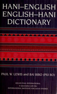 Hani-English, English-Hani Dictionary