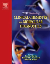 书籍 Tietz Textbook of Clinical Chemistry and Molecular Diagnostics的封面