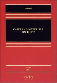 Cases and Materials on Torts