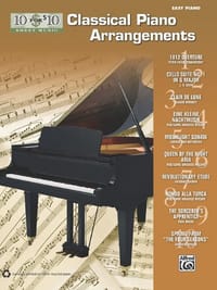 10 for 10 Sheet Music Classical Piano Arrangements