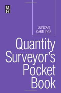 书籍 Quantity Surveyor's Pocket Book的封面