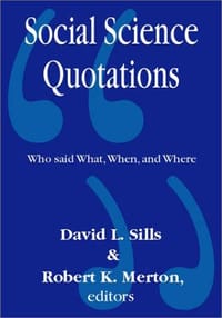 Social Science Quotations
