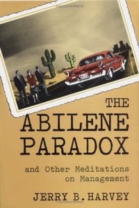 书籍 The Abilene Paradox and Other Meditations on Management的封面