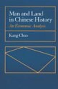 Man and Land in Chinese History
