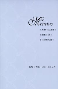 书籍 Mencius and Early Chinese Thought的封面