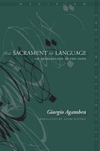 书籍 The Sacrament of Language的封面