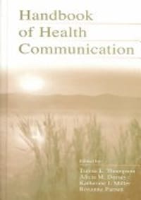 Handbook of Health Communication