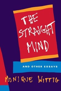书籍 The Straight Mind的封面