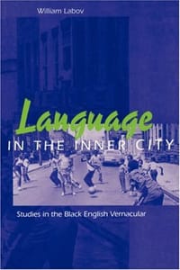 书籍 Language in the Inner City的封面