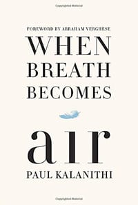 书籍 When Breath Becomes Air的封面