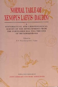 Normal Table of Xenopus Laevis