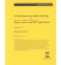 3rd Iberoamerican Optics Meeting and 6th Latin American Meeting on Optics, Lasers, and Their Applications 28 September-2 October 1998, Cartagena De Indias, Colombia