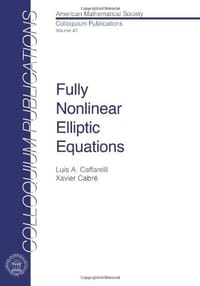 Fully Nonlinear Elliptic Equations