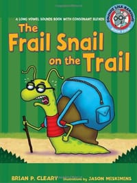 书籍 The Frail Snail on the Trail的封面