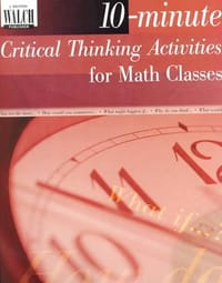 10-Minute Critical-Thinking Activities for Math - Martin, Hope