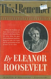 This I Remember - Eleanor Roosevelt