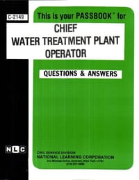 Chief Water Treatment Plant Operator C-2149