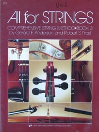 80VA - All For Strings Book 3
