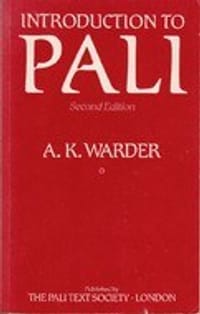 书籍 Introduction to Pali的封面