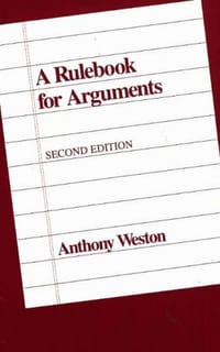书籍 A Rulebook for Arguments的封面