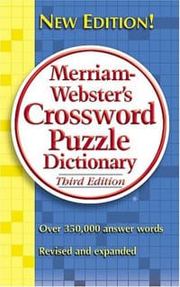 Merriam-webster's Crossword Puzzle Dictionary - Merriam-Webster
